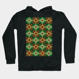 Math Flower tiles Hoodie